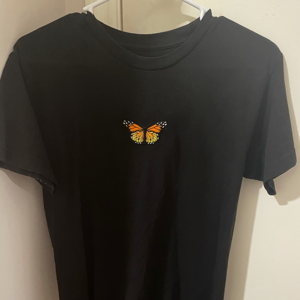 John Galt Brandy Melville Butterfly tee